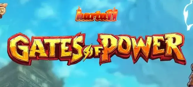 Tampilan antarmuka slot Gates of Power pada perangkat seluler